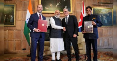 Free trade agreement signed between India and Britain