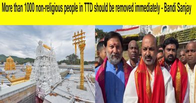 How do non-religious people get jobs in TTD, Bandi Sanjay
