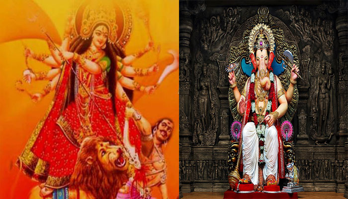 Free electricity for pavilions set up for Vinayaka Chavithi and Vijayadashami